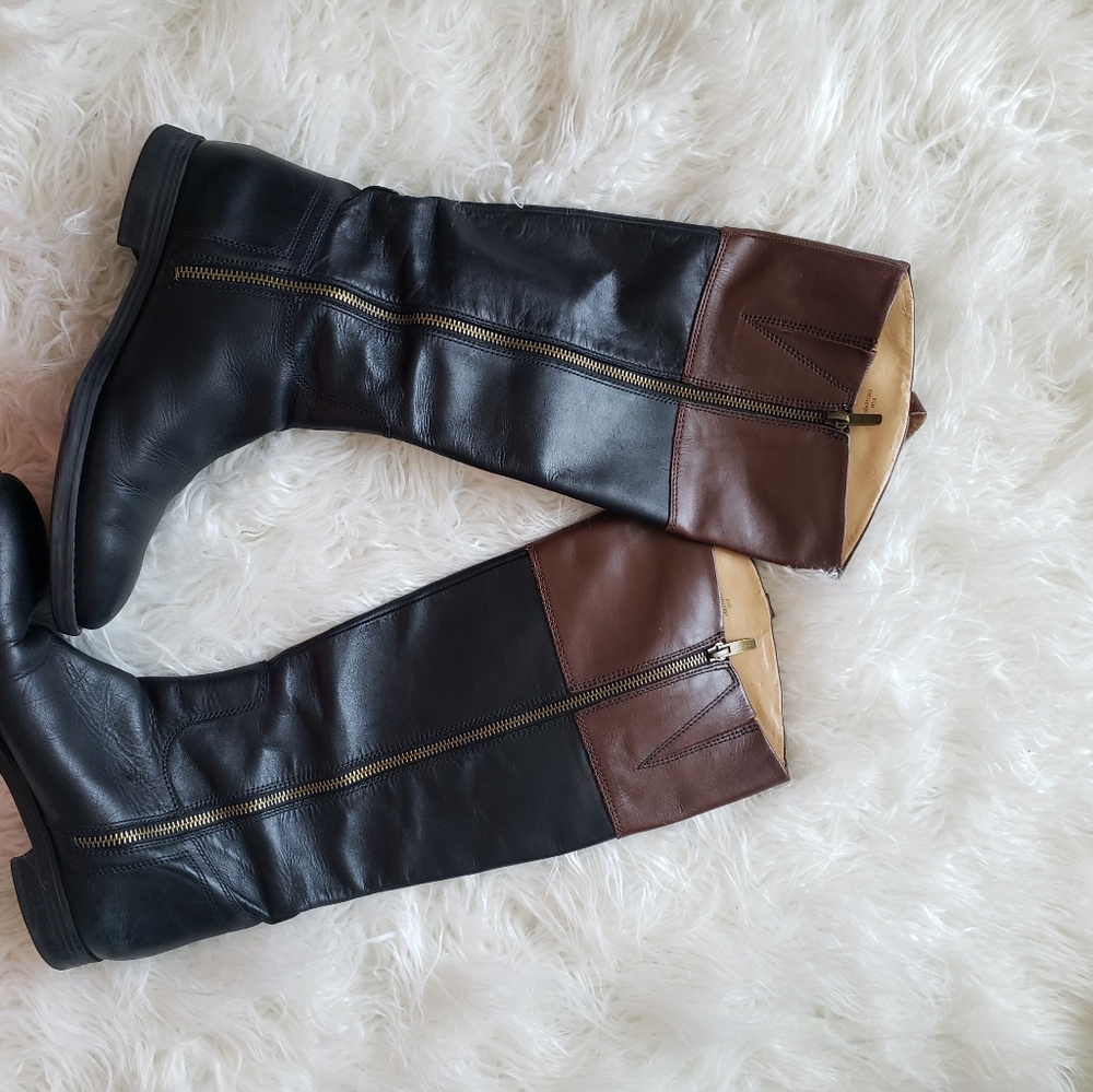 Enzo Angliolini Eaellerby Tall Leather Riding Boot - Picture 10 of 15